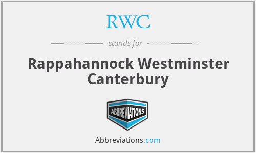 RWC - Rappahannock Westminster Canterbury