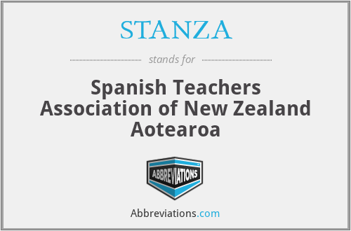 STANZA - Spanish Teachers Association of New Zealand Aotearoa