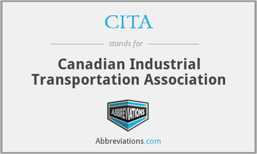 CITA - Canadian Industrial Transportation Association