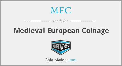 MEC - Medieval European Coinage