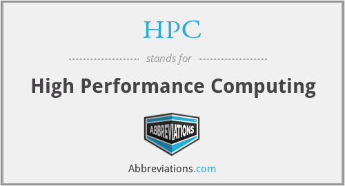 HPC - High Performance Computing