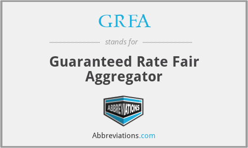 GRFA - Guaranteed Rate Fair Aggregator