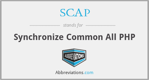 SCAP - Synchronize Common All PHP