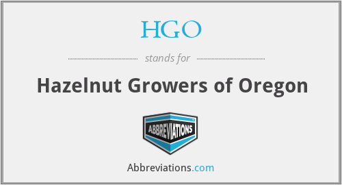 HGO - Hazelnut Growers of Oregon