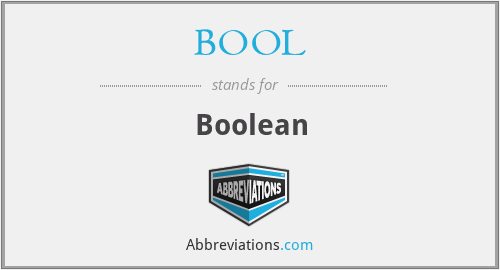 BOOL - Boolean