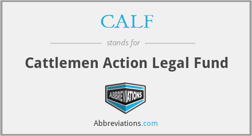 CALF - Cattlemen Action Legal Fund