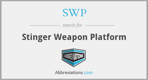 SWP - Stinger Weapon Platform