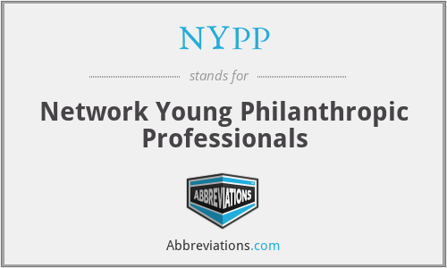 NYPP - Network Young Philanthropic Professionals