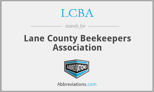 LCBA - Lane County Beekeepers Association