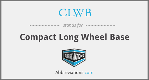 CLWB - Compact Long Wheel Base