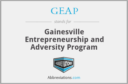 GEAP - Gainesville Entrepreneurship and Adversity Program