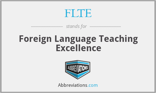 FLTE - Foreign Language Teaching Excellence