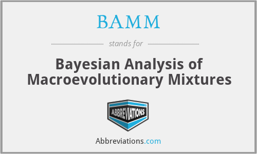 BAMM - Bayesian Analysis of Macroevolutionary Mixtures