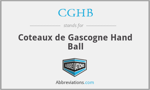 CGHB - Coteaux de Gascogne Hand Ball
