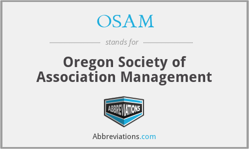 OSAM - Oregon Society of Association Management