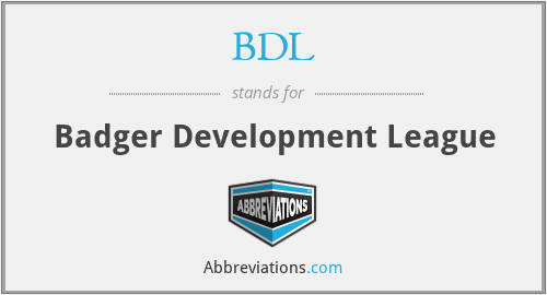 BDL - Badger Development League