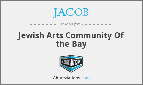 JACOB - Jewish Arts Community Of the Bay