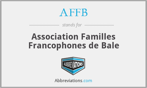 AFFB - Association Familles Francophones de Bale