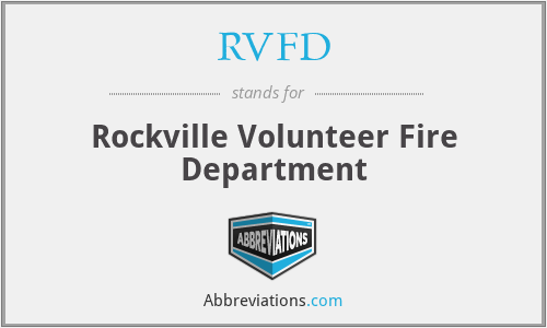 RVFD - Rockville Volunteer Fire Department