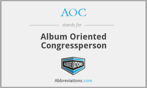 AOC - Album Oriented Congressperson