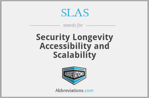 SLAS - Security Longevity Accessibility and Scalability