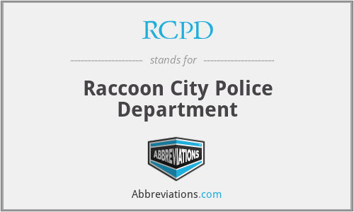 RCPD - Raccoon City Police Department