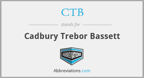 CTB - Cadbury Trebor Bassett