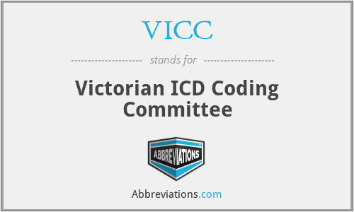 VICC - Victorian ICD Coding Committee