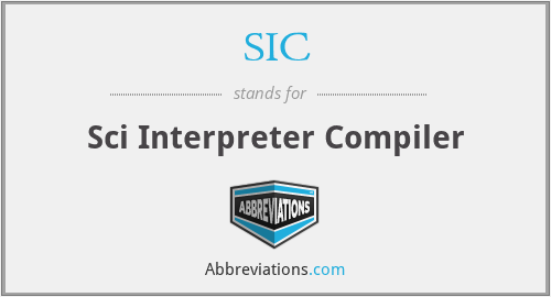SIC - Sci Interpreter Compiler