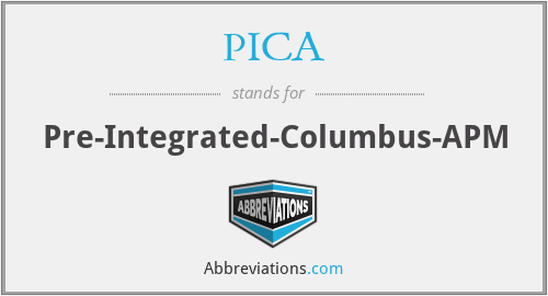PICA - Pre-Integrated-Columbus-APM