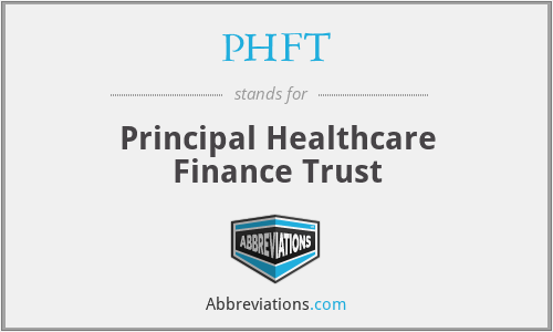 PHFT - Principal Healthcare Finance Trust
