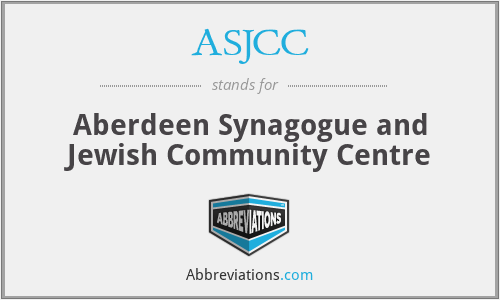 ASJCC - Aberdeen Synagogue and Jewish Community Centre
