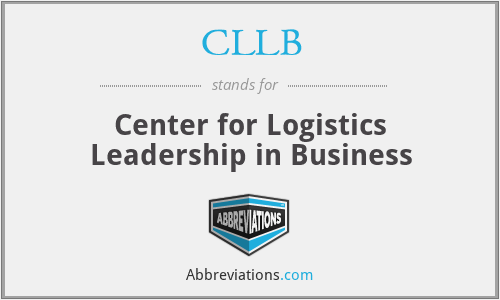 CLLB - Center for Logistics Leadership in Business