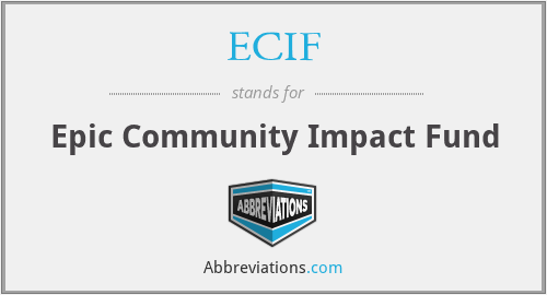 ECIF - Epic Community Impact Fund