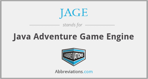 JAGE - Java Adventure Game Engine