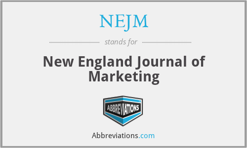 NEJM - New England Journal of Marketing