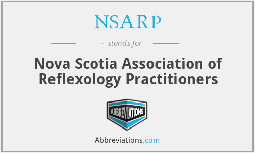 NSARP - Nova Scotia Association of Reflexology Practitioners