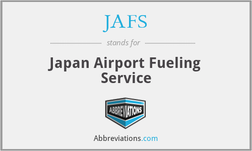 JAFS - Japan Airport Fueling Service