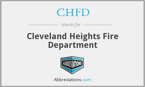 CHFD - Cleveland Heights Fire Department