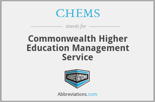 CHEMS - Commonwealth Higher Education Management Service
