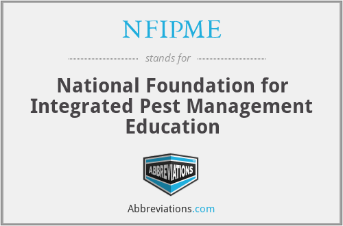 NFIPME - National Foundation for Integrated Pest Management Education