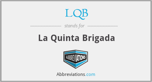 LQB - La Quinta Brigada