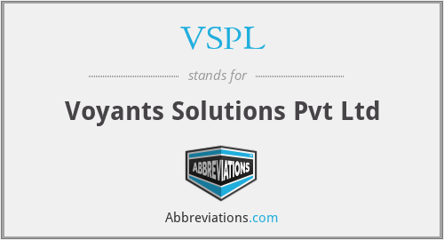 VSPL - Voyants Solutions Pvt Ltd