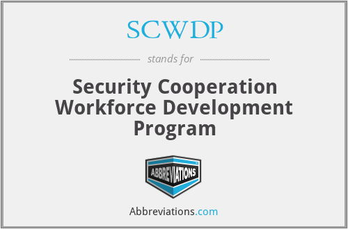 SCWDP - Security Cooperation Workforce Development Program
