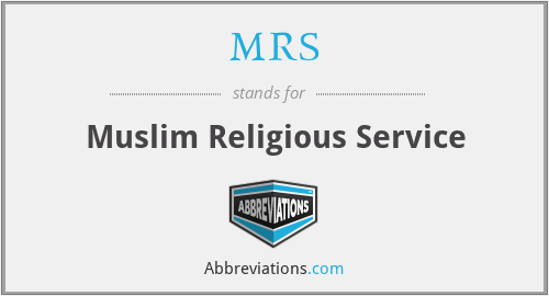 MRS - Muslim Religious Service