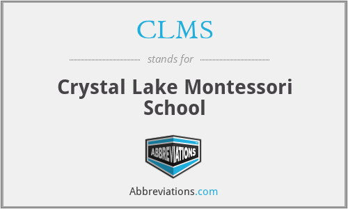 CLMS - Crystal Lake Montessori School
