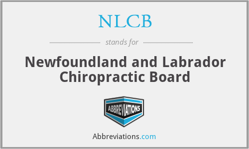 NLCB - Newfoundland and Labrador Chiropractic Board