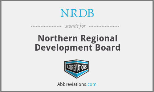NRDB - Northern Regional Development Board