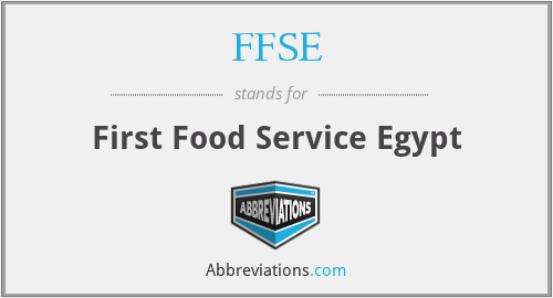 FFSE - First Food Service Egypt