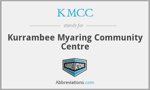 KMCC - Kurrambee Myaring Community Centre
